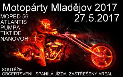 170527 >>>>Motoparty Mladějov 27.05.2017
